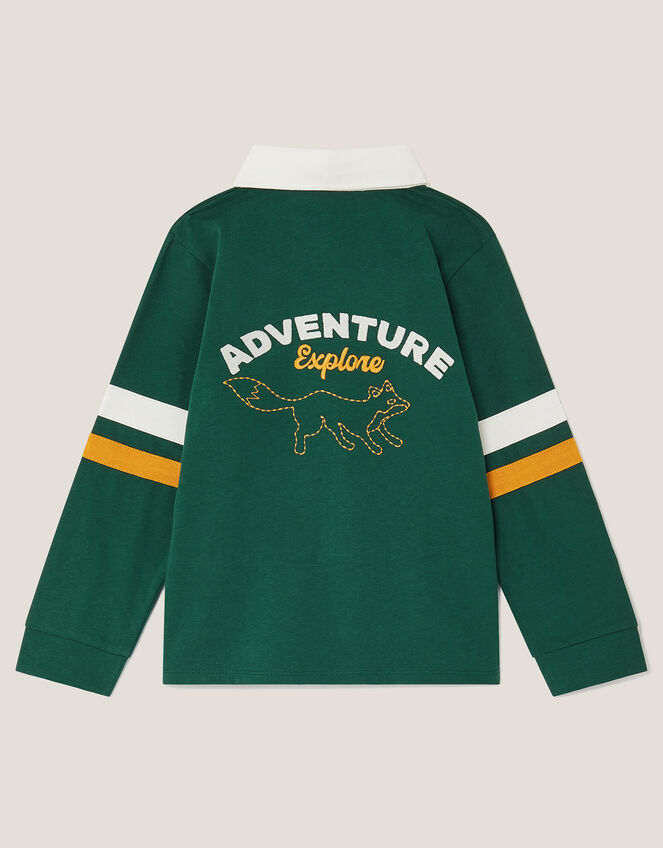 Adventure Logo Polo Shirt, Green (GREEN), large