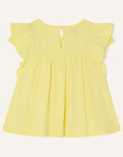Daisy Trim Tee, Yellow (YELLOW), large