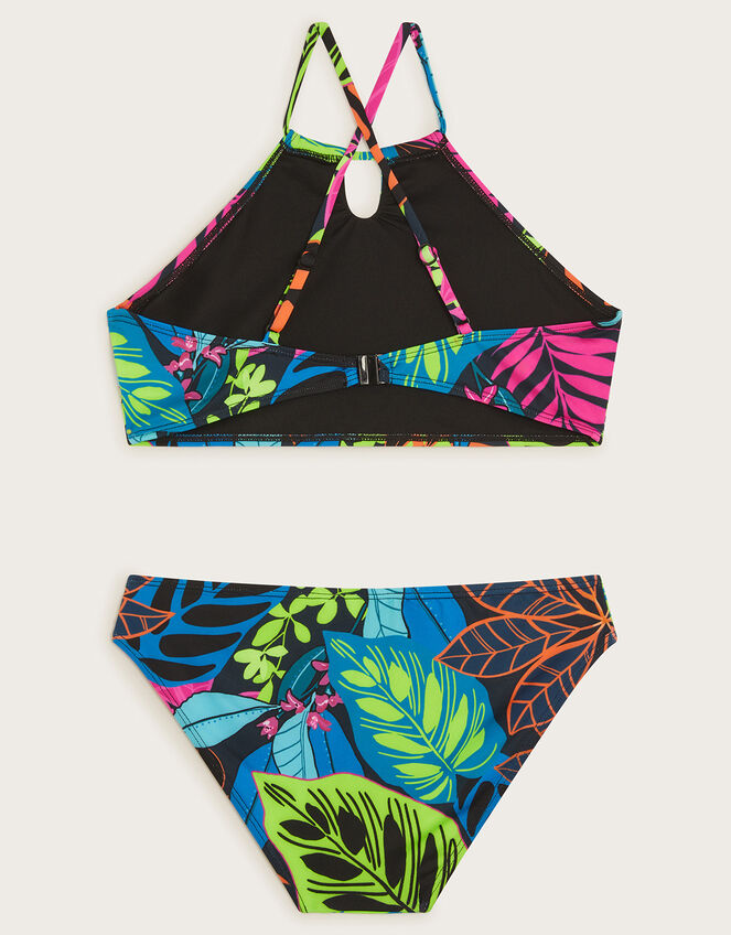 Palm Print Bikini Set Multi | Girls' Beach & Swimwear | Monsoon UK.