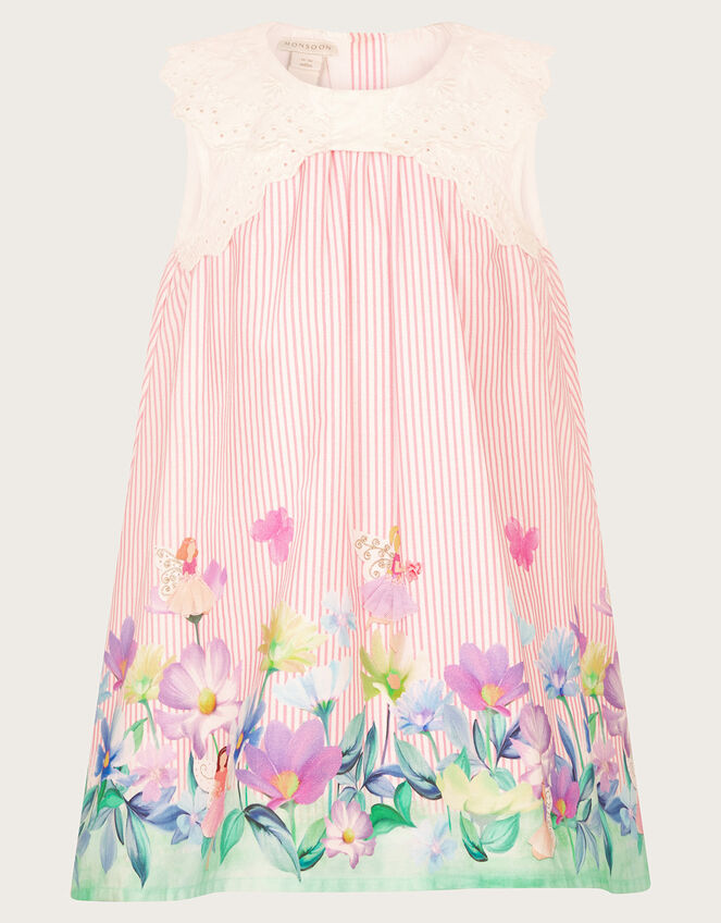 Baby Fairy Stripe Dress, Pink (PINK), large
