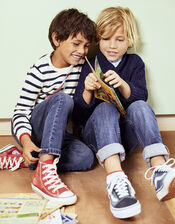 James Straight Leg Jean, Blue (NAVY), large