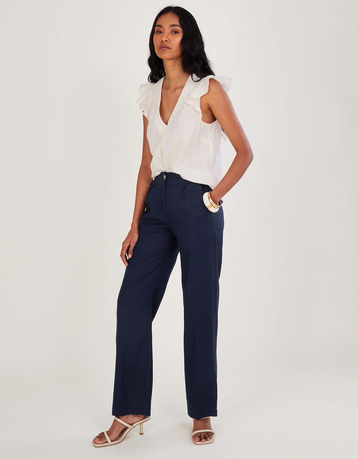 Linen Trousers  Womens Linen Trousers  Monsoon