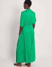 Everly Jersey Dress, Green (GREEN), large