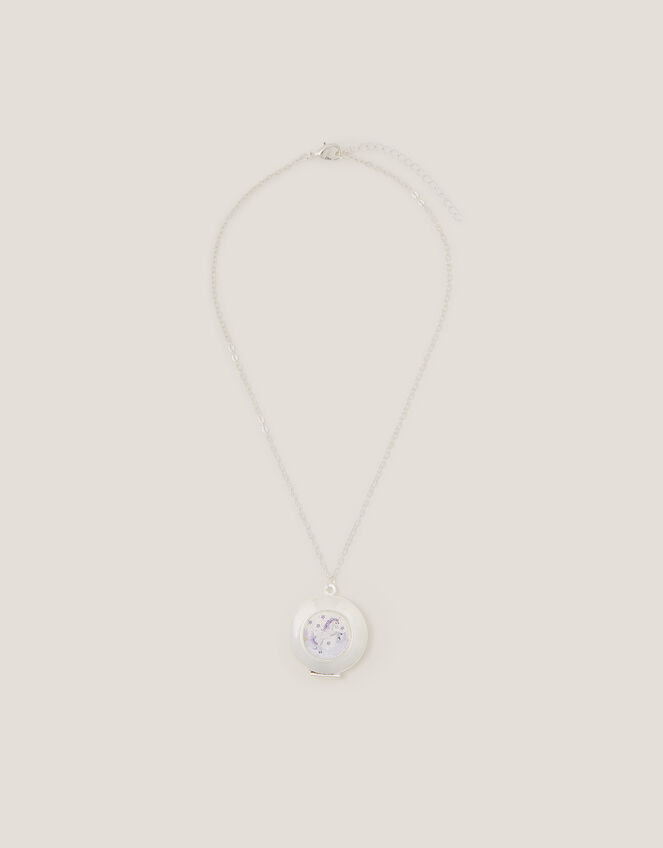 Unicorn Locket Pendant Necklace, , large