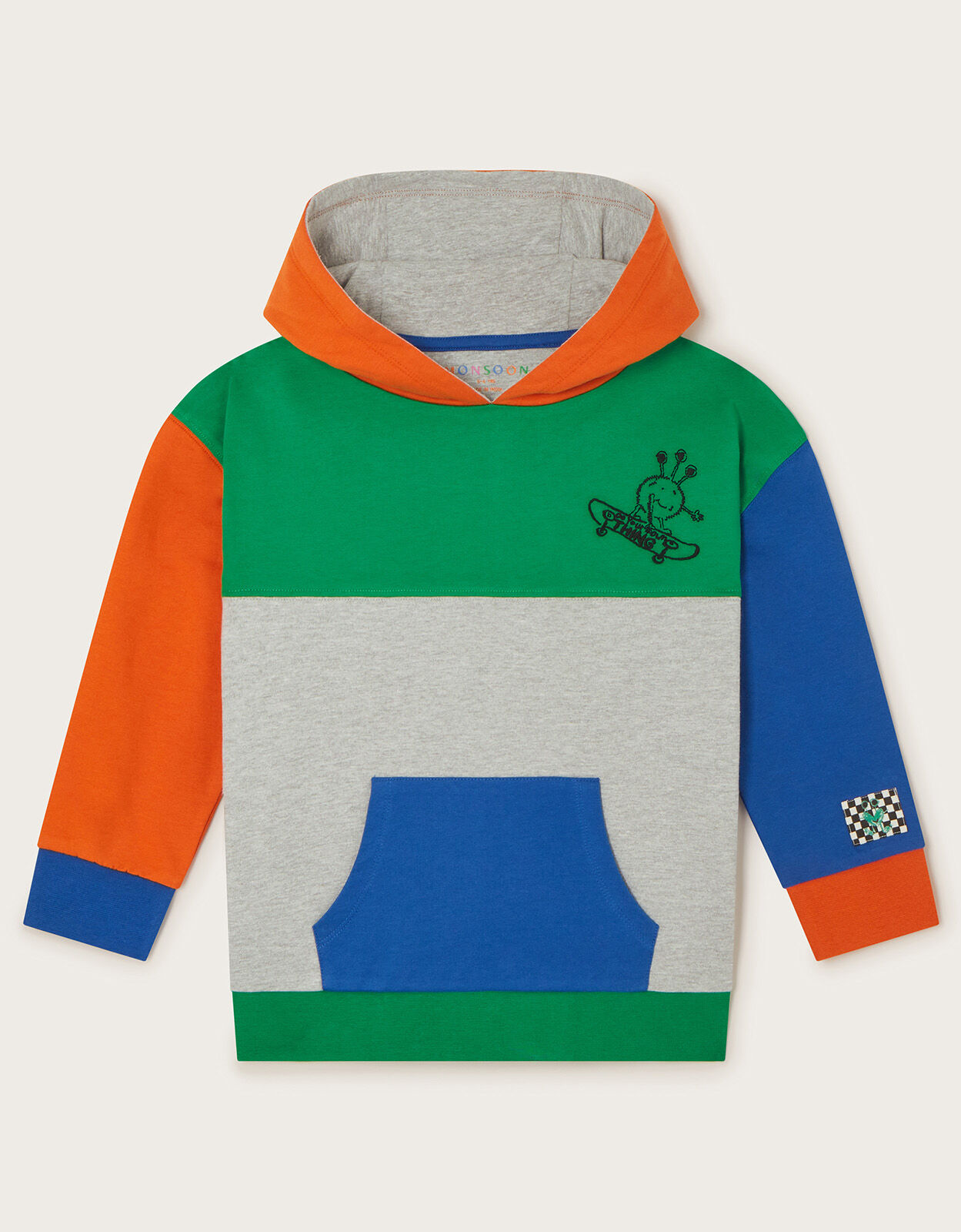 Bad color block hoodie hot sale