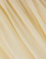 Texas One Shoulder Prom Dress, Yellow (LEMON), large