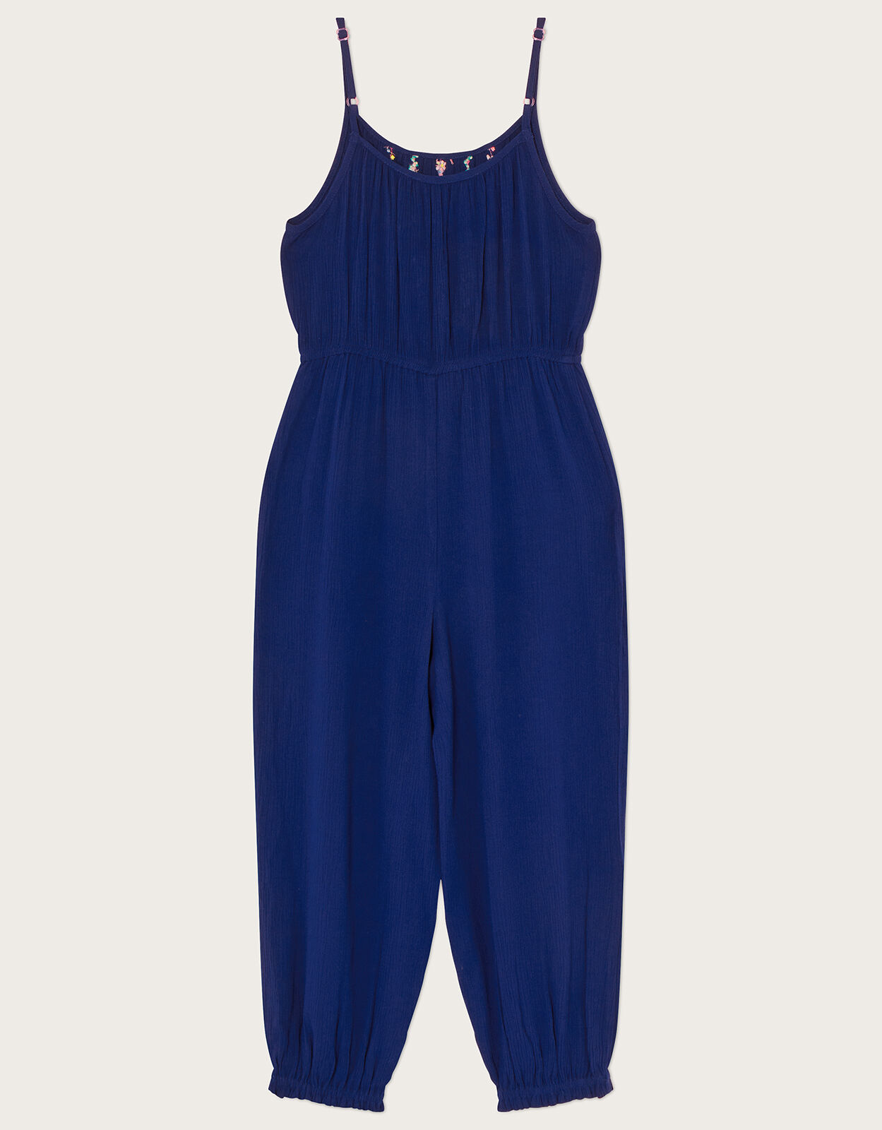 Monsoon jumpsuit blue outlet