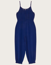 Tassel Jumpsuit, Blue (BLUE), large
