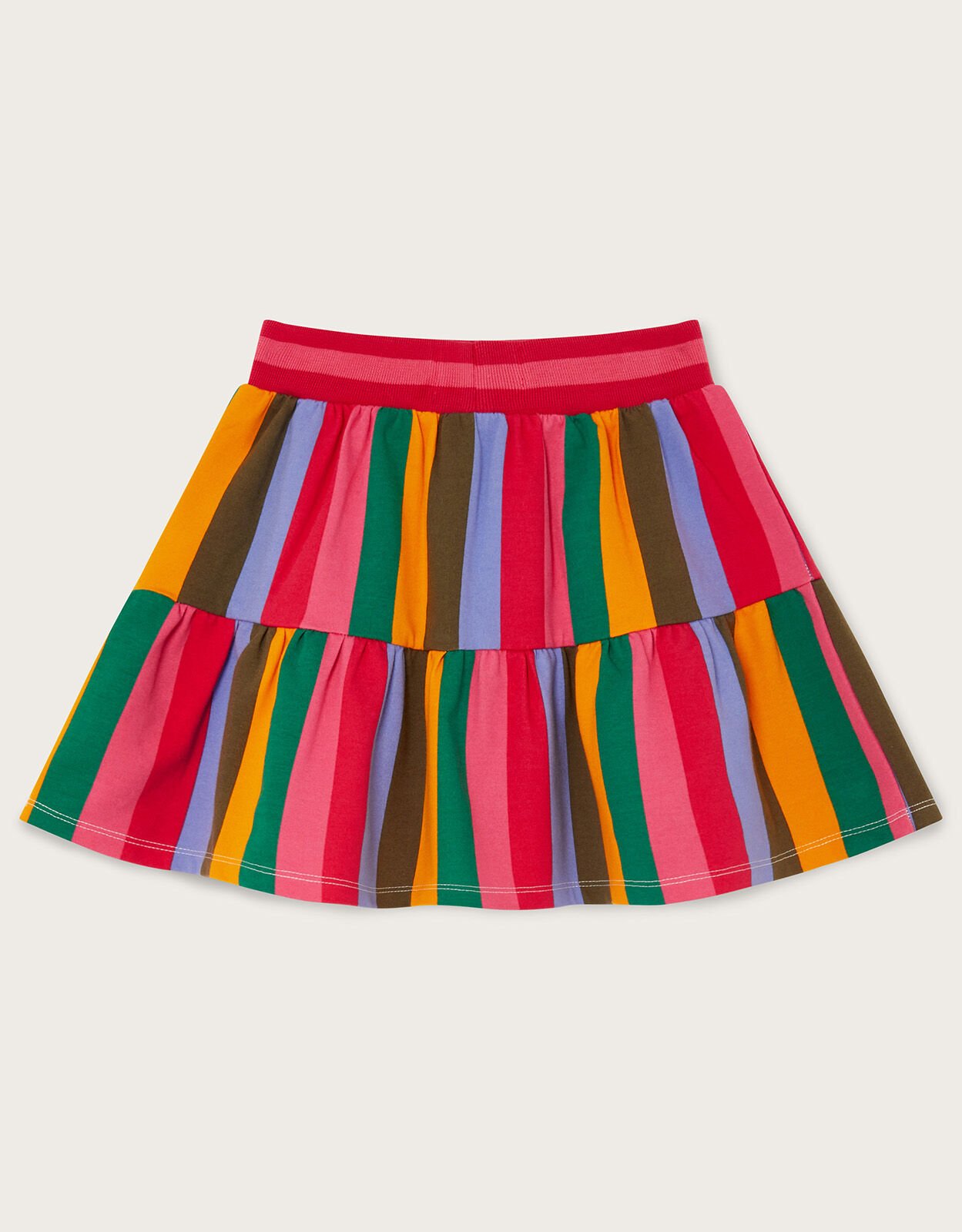 Multi coloured striped skirt uk new arrivals