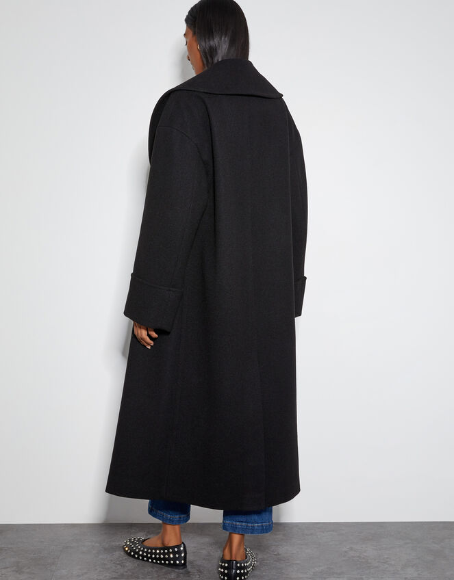 Carrie Shawl Coat, Black (BLACK), large