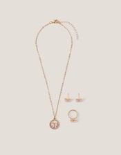 Pretty Butterfly Jewellery Set, , large