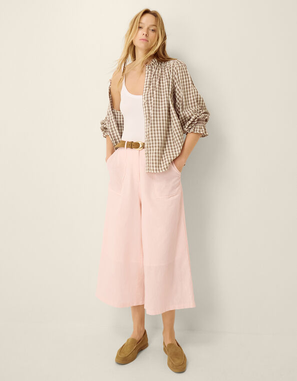 Drew High Waist Culottes, Pink (PALE PINK), large