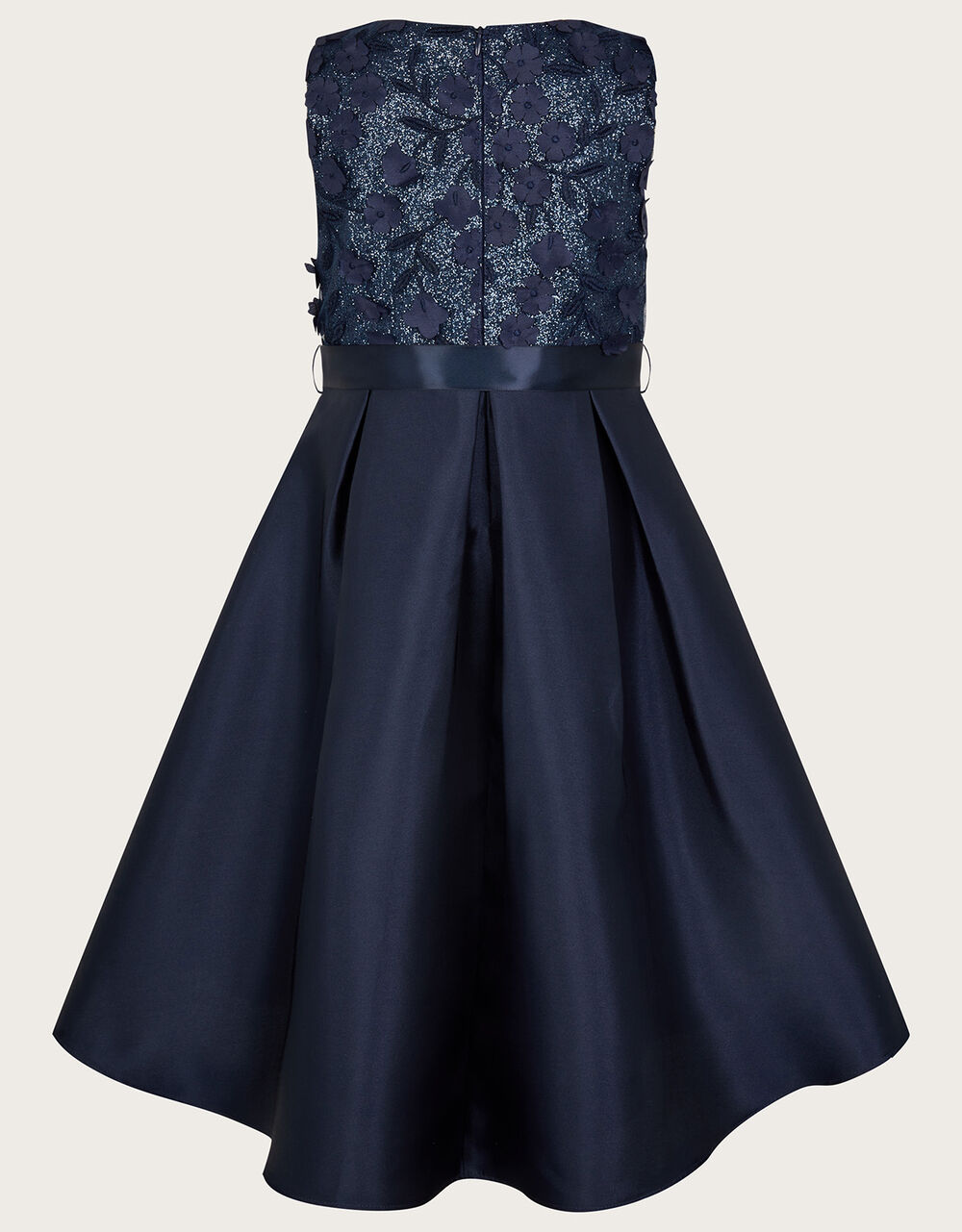 Anika High Low Bridesmaid Dress Blue Girls' Dresses Monsoon UK.
