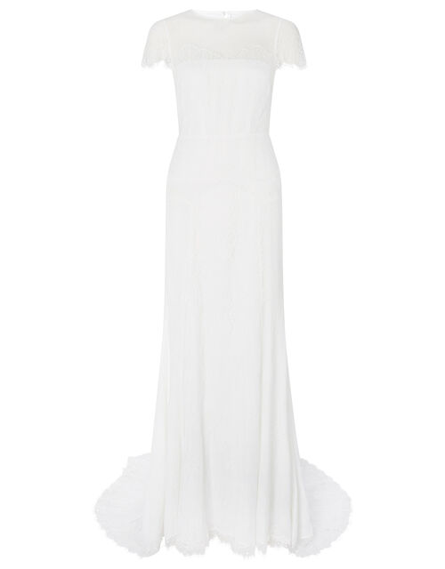 Monsoon – Rebecca Chantilly Lace Bridal Dress Ivory Mariage Bohème MONSOON