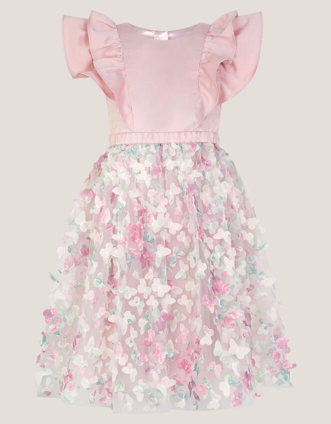 Aisha 2-in-1 Appliqu&eacute; Ruffle Party Dress, Multi (MULTI), large