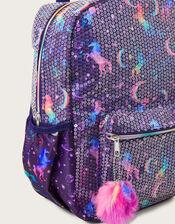 Unicorn Sequin Backpack, , large