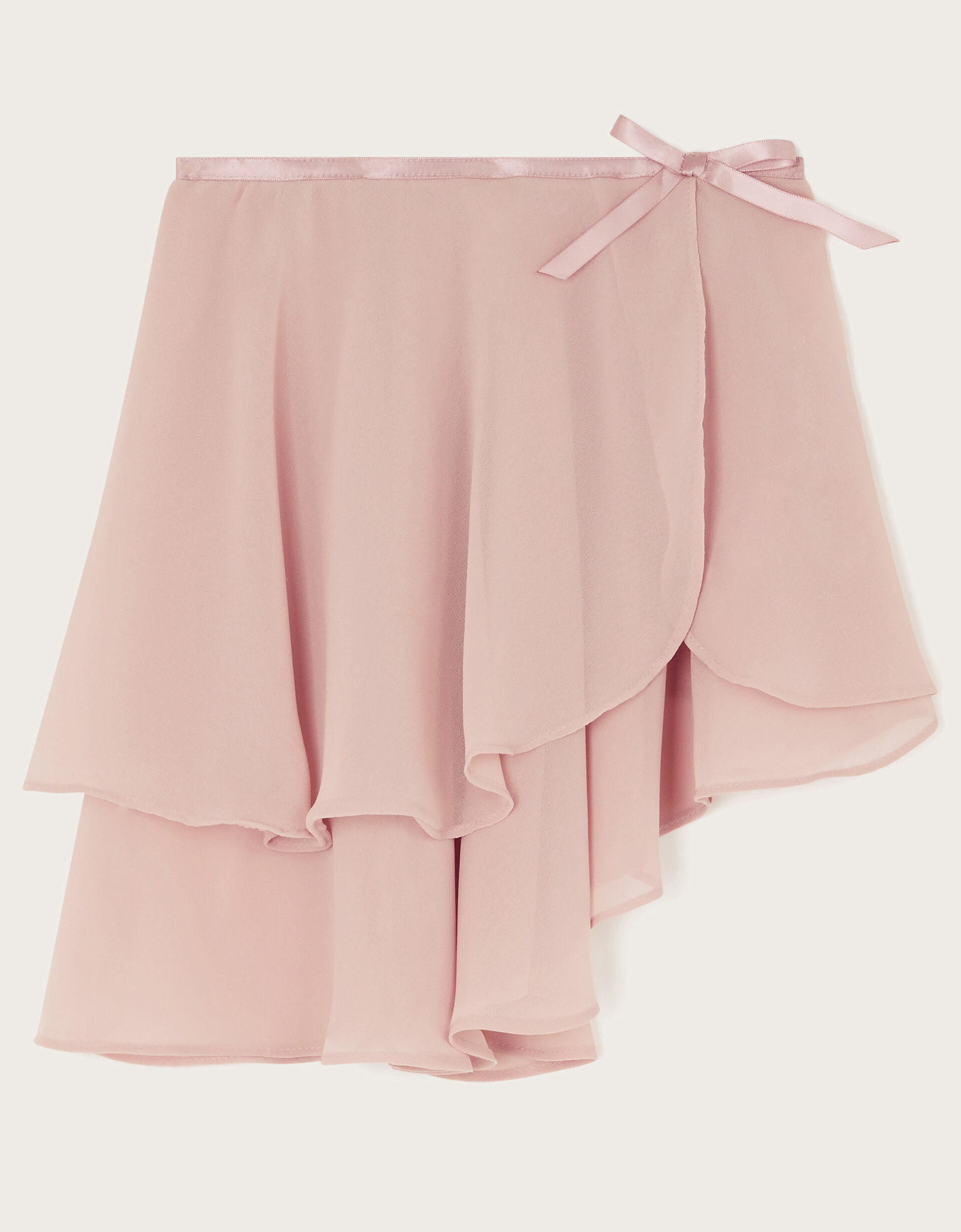 Carlotta Asymmetrical Wrap Skirt Pink
