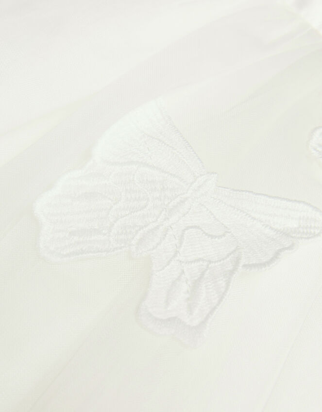 Baby Flourish 3D Dress, Ivory (IVORY), large