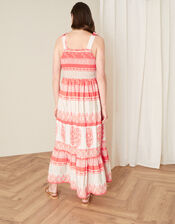 Andora Printed Dress, Red (RED), large