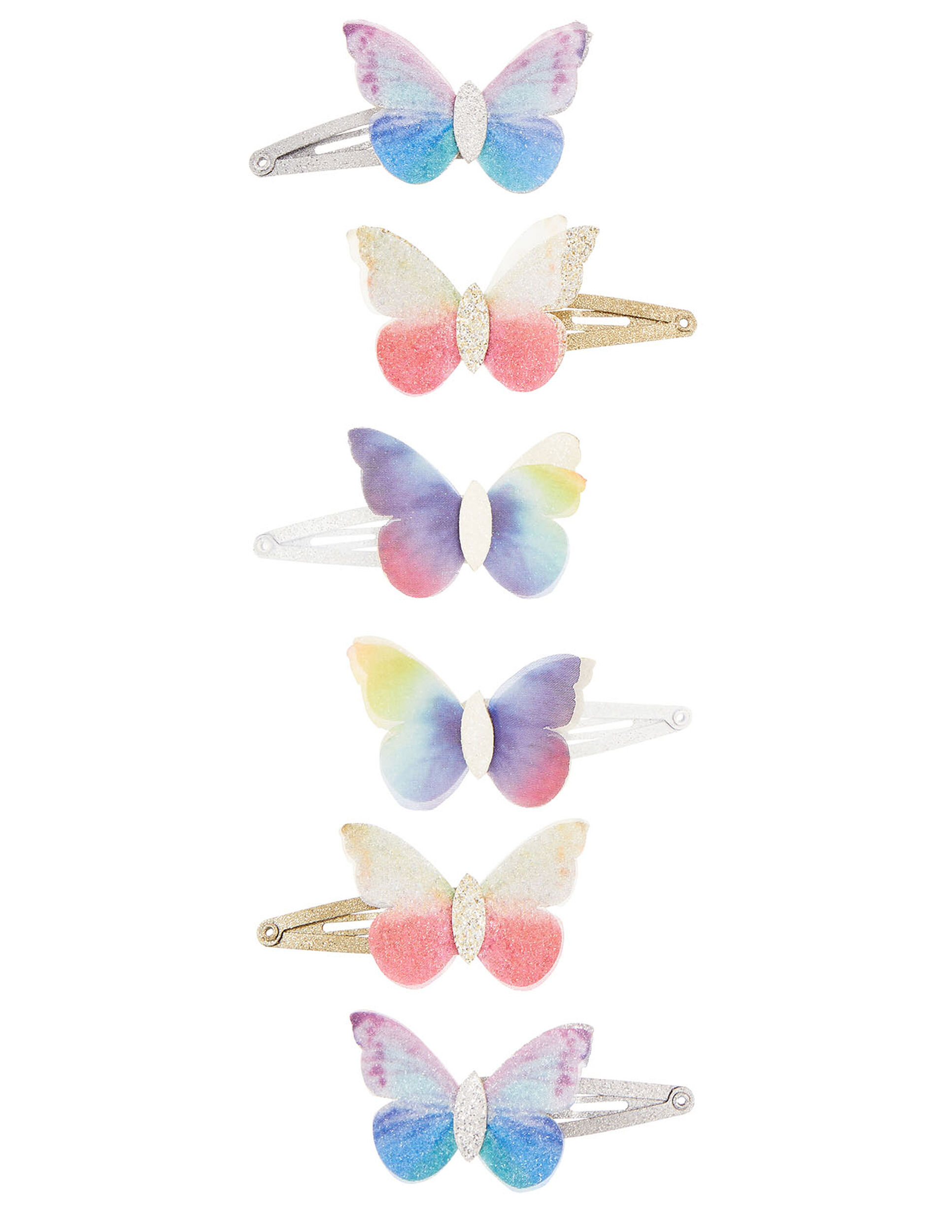 Flutter Butterfly Hair Clip Set