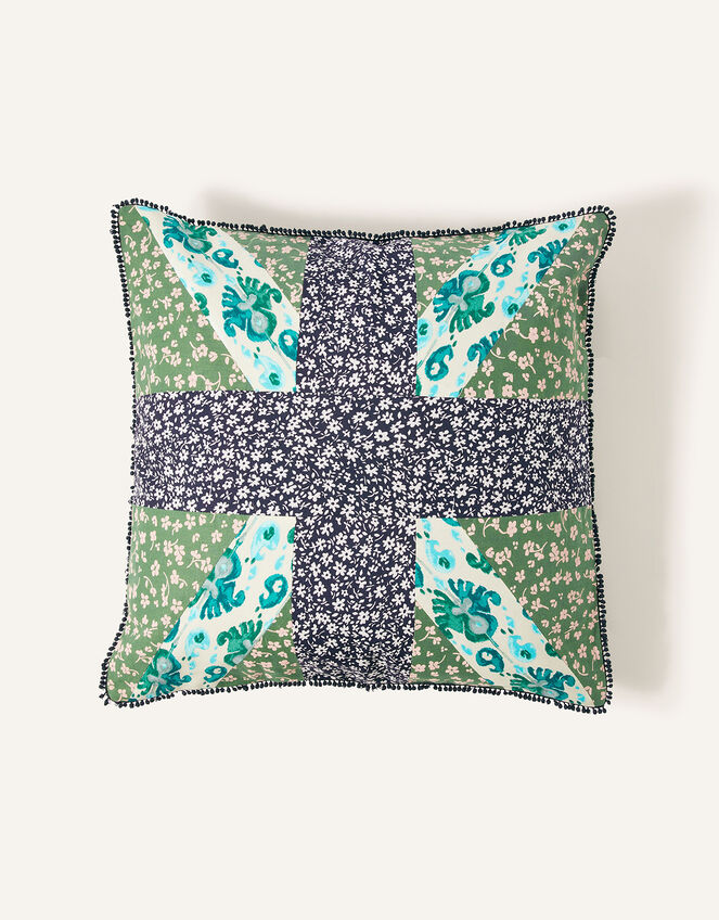 Square Cushion, Green (GREEN), large