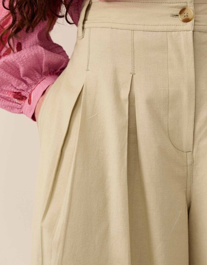 East Rosie Cotton Twill Trousers, Green (PALE GREEN), large