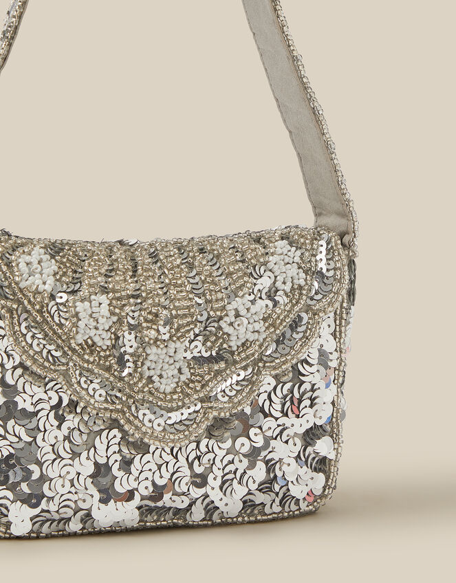Monsoon x Queens of Archive Beaded Sequin Bag​, , large