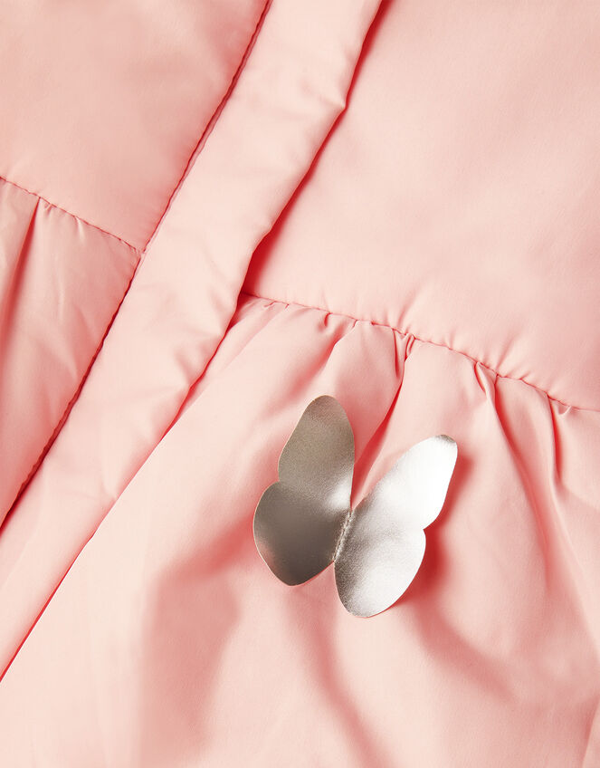 Baby Butterfly 3D Padded Coat Pink