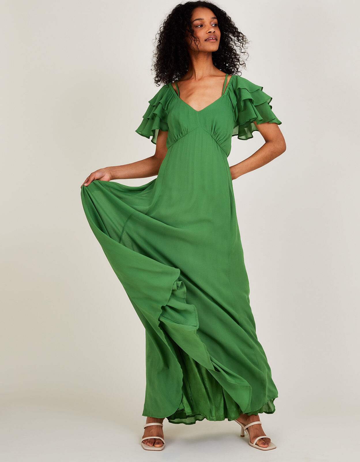Gracie Maxi Dress Green | Evening 