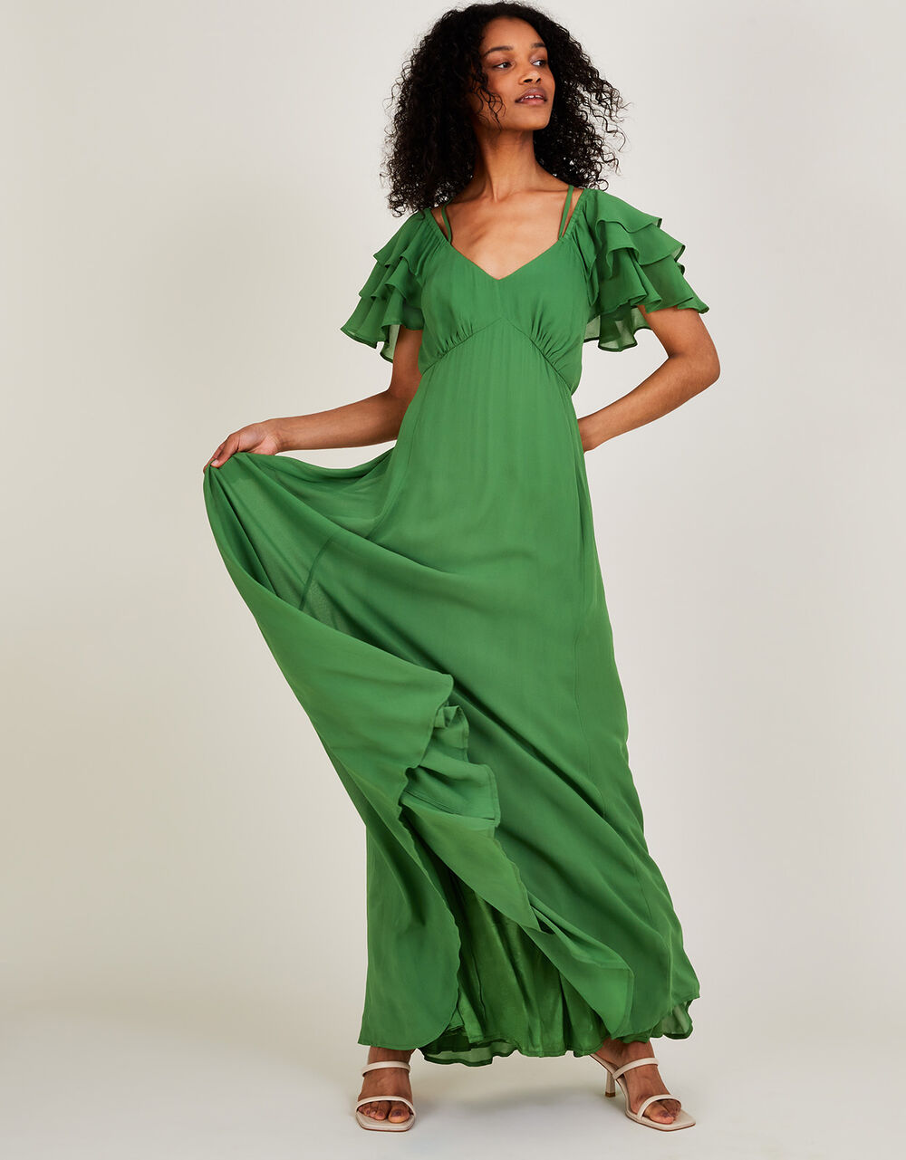 Women Dresses | Gracie Maxi Dress Green - BH79810