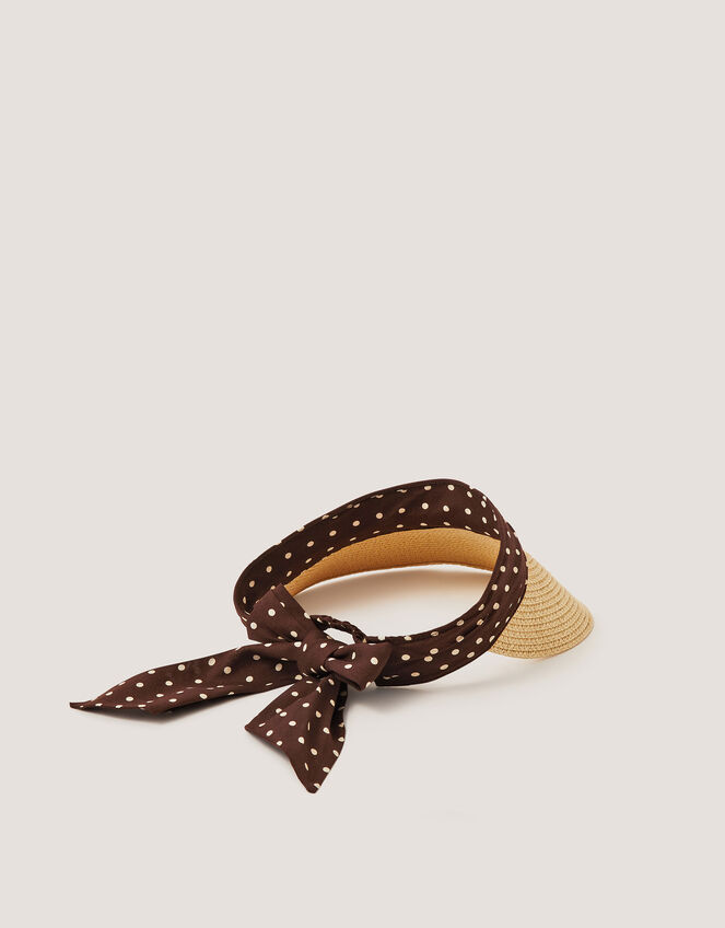 Blake Polka Dot Sun Visor , , large