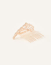 Sparkle Swirl Tiara Comb, , large