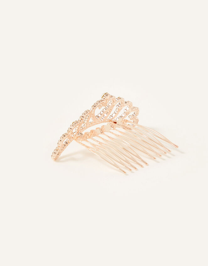 Sparkle Swirl Tiara Comb, , large
