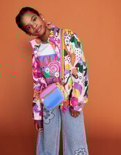 Retro Print Windbreaker, Multi (MULTI), large