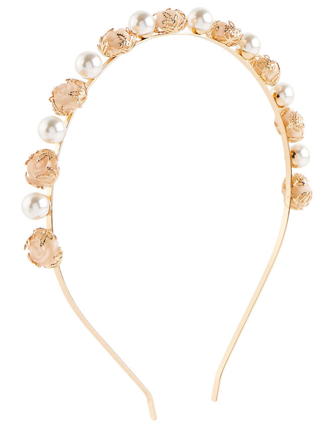 Rose Garden Flower Headband , , large