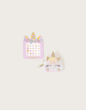 Unicorn Nail Sticker and Purse Set, , large