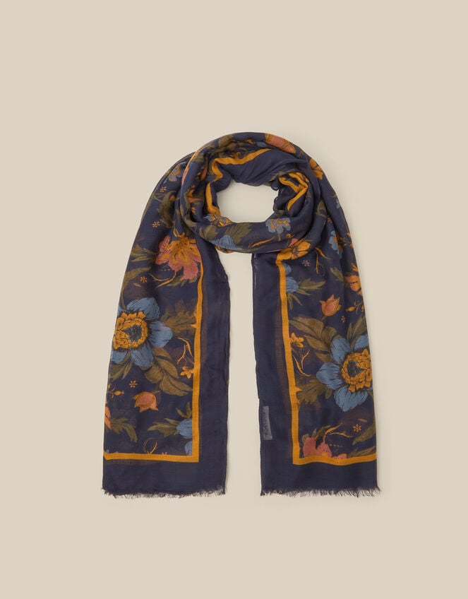 Princella Floral Print Scarf