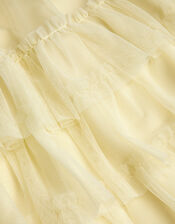 Baby Alexandra Embellished Swing Dress, Yellow (LEMON), large