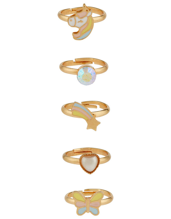 Stardust Unicorn Ring Set, , large