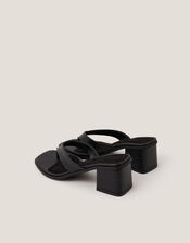 Tilly Toe Thong Mules, Black (BLACK), large