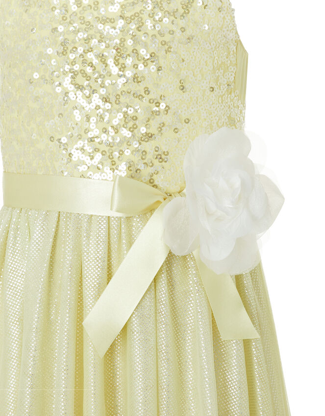Truth Sparkle Maxi Dress, Yellow (LEMON), large