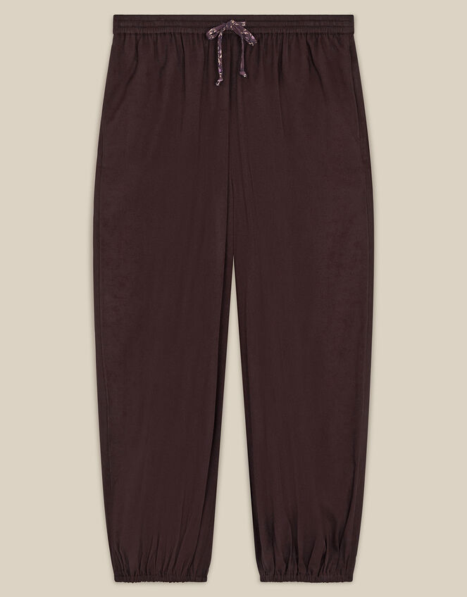 East Laila Balloon Trousers , Brown (DARK BROWN), large