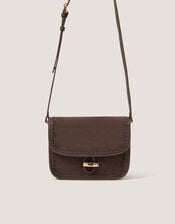 Amy Faux Suede Crossbody Bag, , large