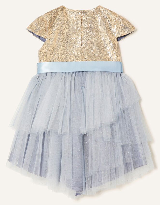 Baby Sequin Safire Dress, Grey (GREY), large