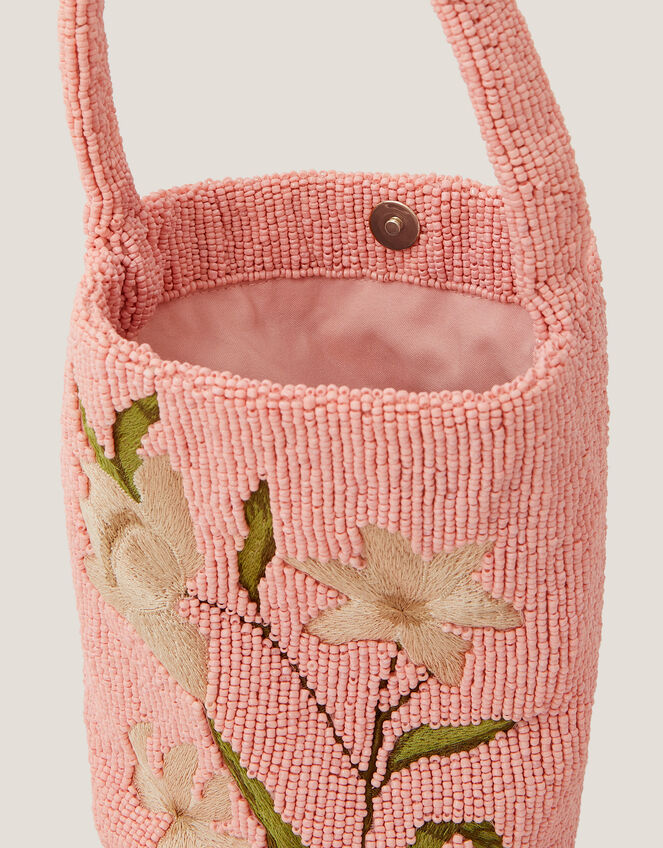 Victoria Floral Beaded Bag, , large