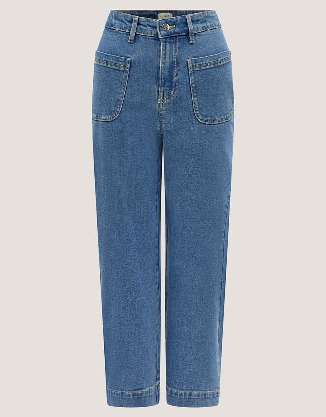 Arlo Regular Cropped Jeans Blue