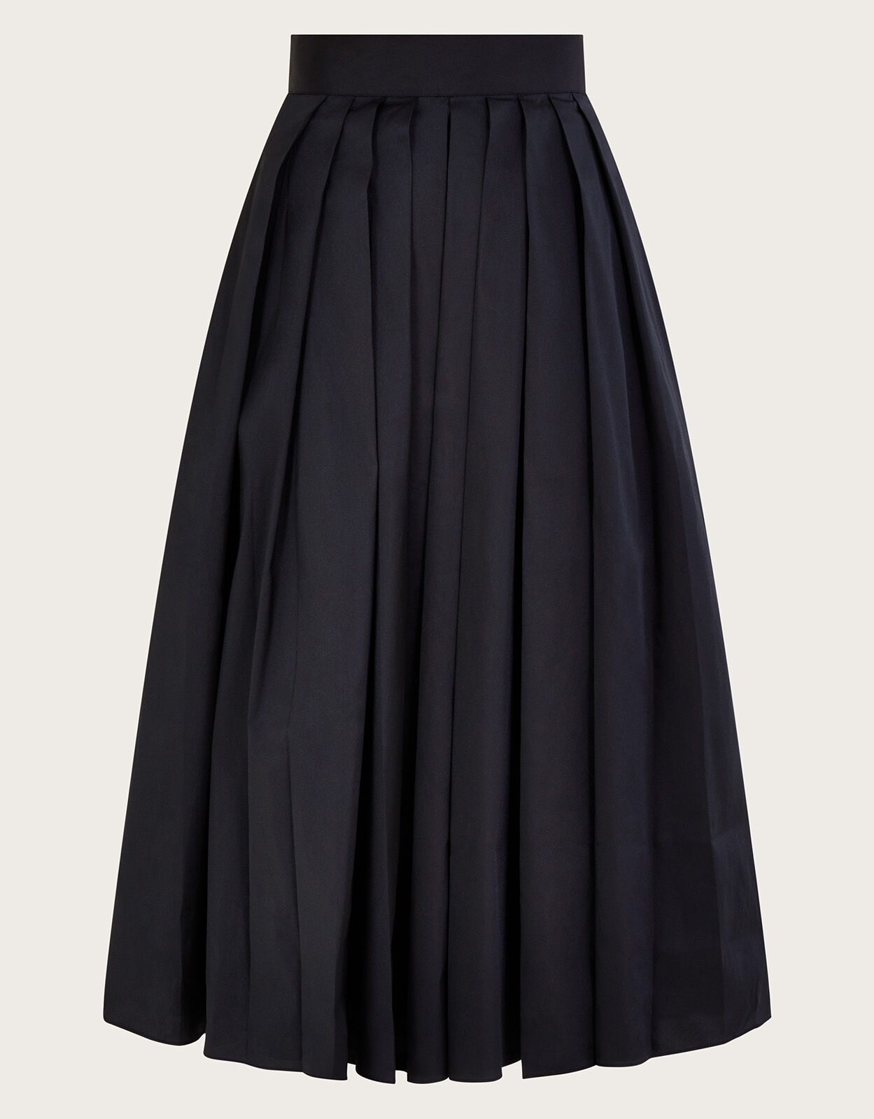 Plus size black taffeta skirt discount