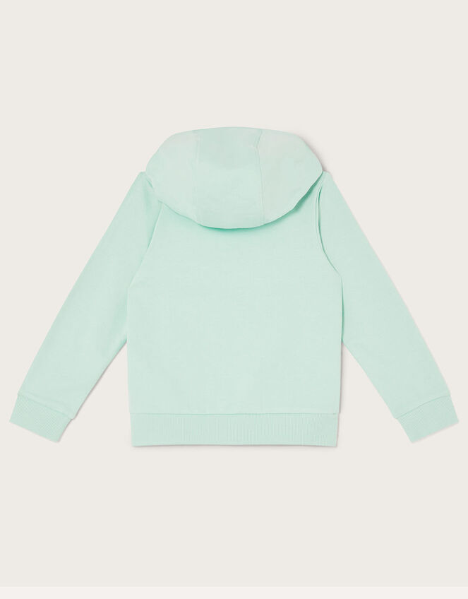 Rabbit Hoody WWF-UK Collaboration, Blue (AQUA), large