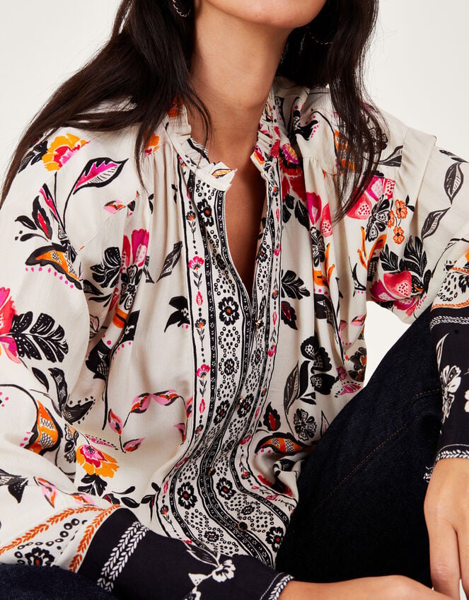 Ivory tulip shirt