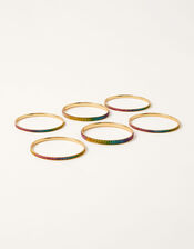 Rainbow Bangle Multipack, , large